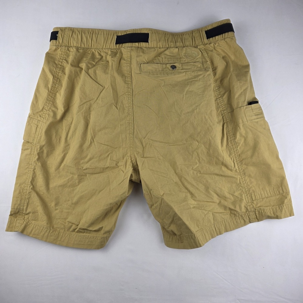 The North Face Tan Mens M  Ripstop cotton Belted Outdoor Hiking Cargo Shorts - Picture 9 of 13